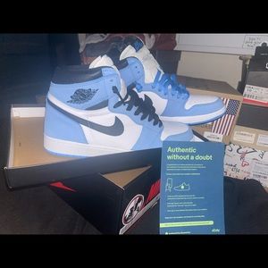 Air jordan retro university blue brand new